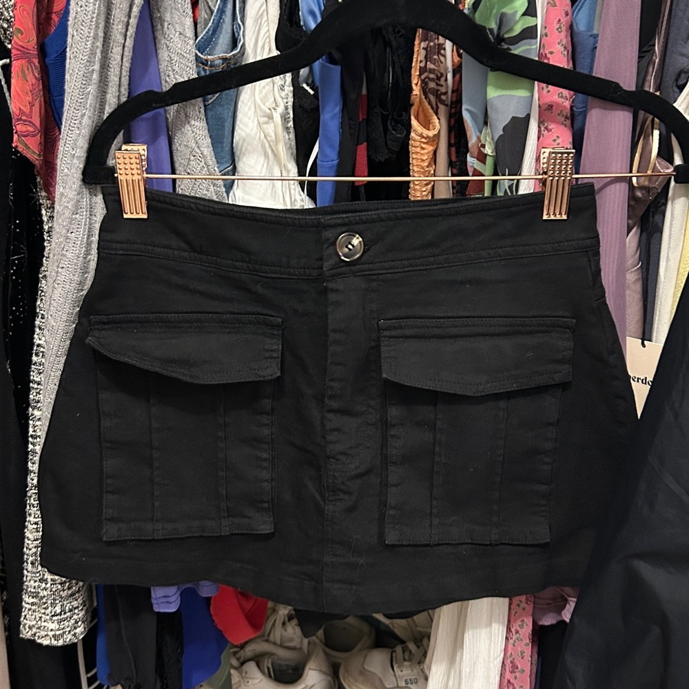 Black Women's Skort